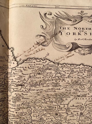 Item #020292 Camden's Britannia newly translated into English with large additions and...