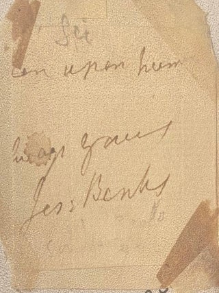 Item #020309 Signature of Sir Joseph Banks. Joseph Banks