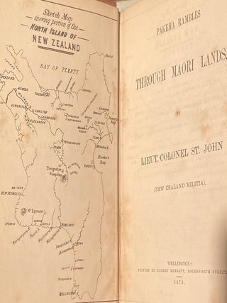 Item #020332 Pakeha Rambles through Maori Lands. Lieut-Colonel ST JOHN