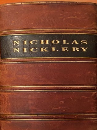 Item #020468 The Life and Adventures of Nicholas Nickleby. Charles Dickens