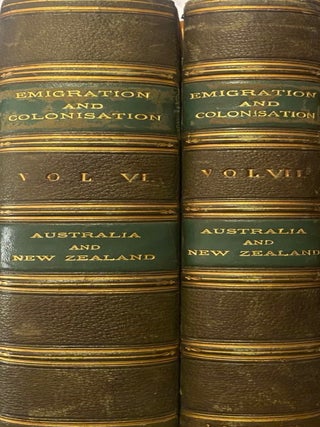 Item #020490 Emigration and colonisation. Australia and New Zealand - book boxes