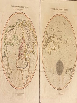 Item #020542 Southern and Northern Hemispheres projected on the plane of the horizon of London....