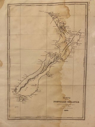 Item #020579 Carte de La Nouvelle-Zelande pour Servir Au Voyage Pittoresque Autour Du Monde Par...