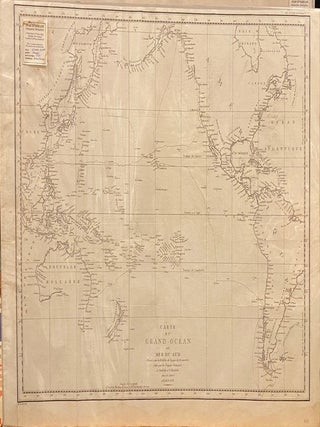 Item #020580 Carte Du Grand Ocean Ou Mer Du Sud. Atlas Du Voyage De La Perouse No. 3 Map. P. F...