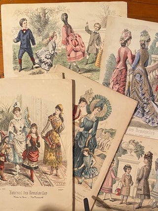 Item #020584 French children's fashions of the late 19th C. Journal des Demoiselles