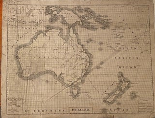 Item #020587 Australasia. New Zealand Australia, New Guinea, Pacific map