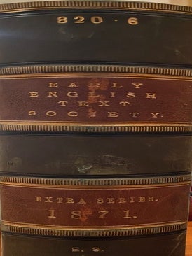 Item #020591 On early English pronunciation, with a special reference to Shakspere and Chaucer....