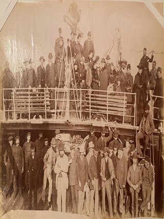 Item #020629 Photograph album. New Zealand & Pacific private tour collection