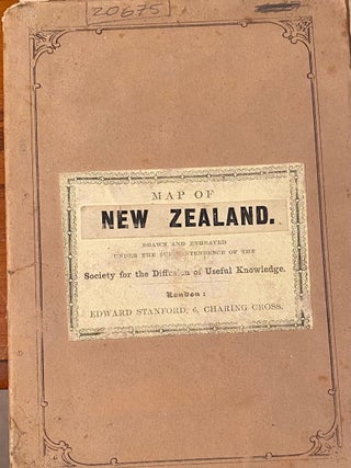 Item #020675 Map of New Zealand. Society for the Diffusion of Useful Knowledge