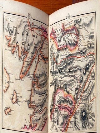 Item #020688 Oliver & Boyd's Travelling map of Scotland, with the distances on the great roads...