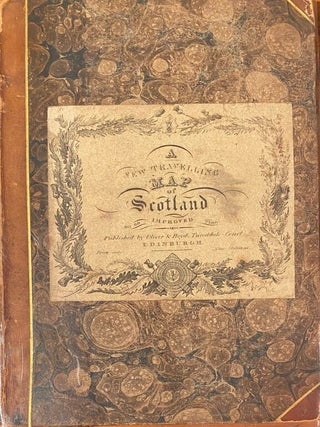 Oliver & Boyd's Travelling map of Scotland, with the distances on the great roads upon a new and improved plan.