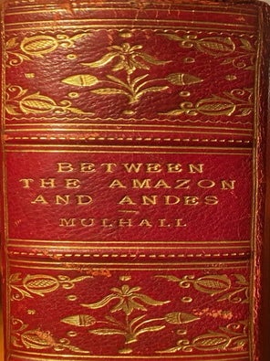 Item #020708 Between the Amazon and Andes Or Ten Years of a Lady's Travels in the Pampas Grand...