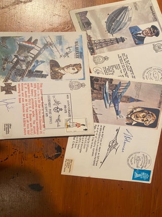 Item #020721 Aviation anniversary cards. RAF