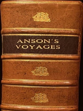 Item #020735 A Voyage Round the World in the Years MDCCXL, I, II III IV. George ANSON