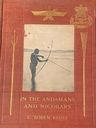Item #020741 In the Andamans and Nicobars The Narrative of a Cruise. The Narrative of a Cruise in...