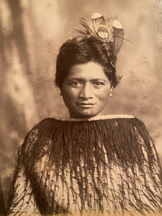 Item #020745 Ngapera Puna, portrait of Maori woman. W Josiah Martin