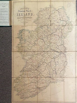 Item #020783 Fraser's Travelling map of Ireland, shewing all the towns, lakes, rivers, roads and...