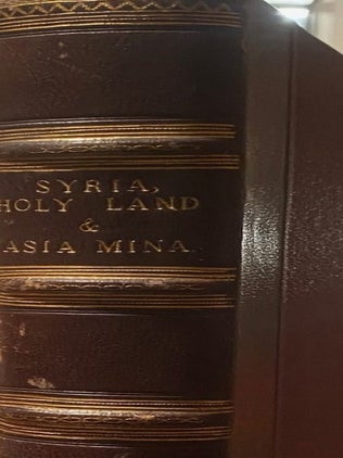 Item #020806 Syria the Holy Lands & Asia-Minor Illustrated. John CARNE