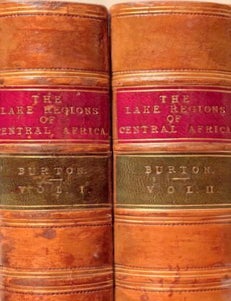Item #020829 The Lake Regions of Central Africa. A picture of exploration. Richard F. BURTON.