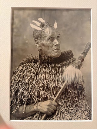 Item #020861 Mohi Te Puatau. Studio photograph. Josiah Martin