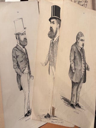Item #020862 Parliamentary portraits. New Zealand politicians
