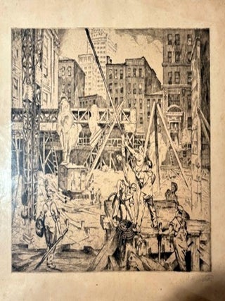Item #020872 The Builders in New York. J. H WEBSTER