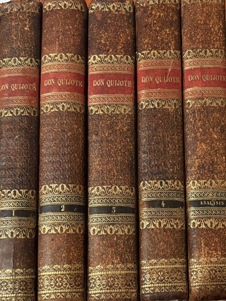 Item #020969 El Ingenioso Hidalgo Don Quijote de la Mancha, Compuesto for Miguel Cervantes...