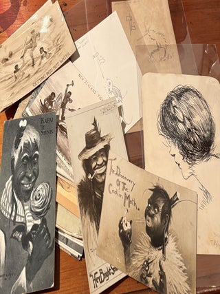 Sketches and postcards