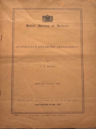 Australia's Antarctic Dependency