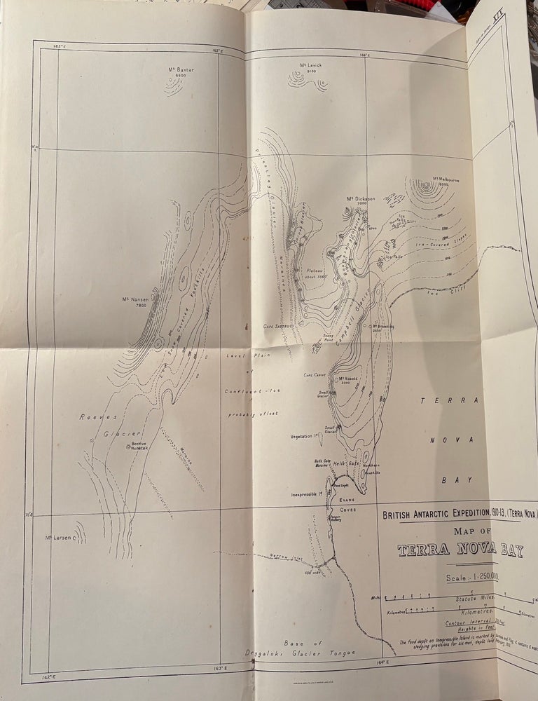 Item #021007 British (Terra Nova) Antarctic Expedition 1910-1913. Report on the Maps and Surveys. F. Debenham.