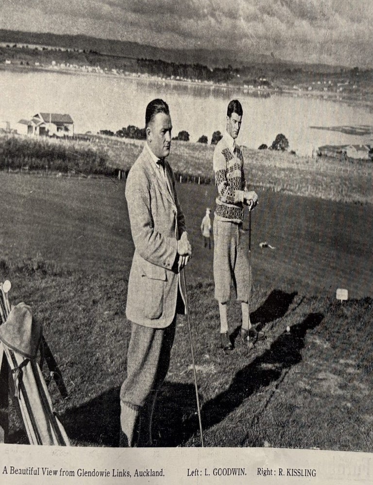 Item #021009 NEW ZEALAND GOLF ILLUSTRATED 1927 -1928