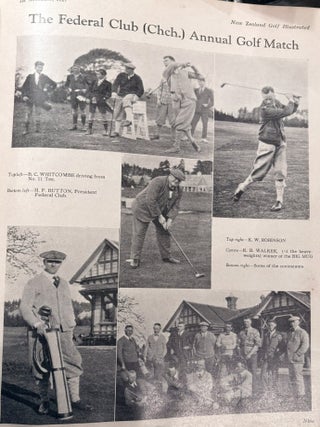 NEW ZEALAND GOLF ILLUSTRATED 1927 -1928