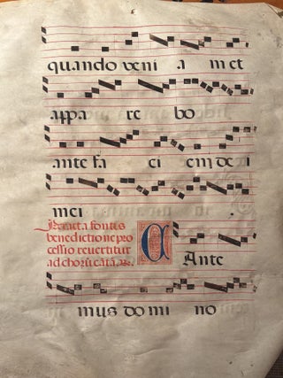 Medieval Gregorian chant music