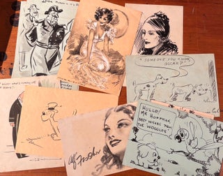 Item #021037 Australian magazine artists. Cartoonists