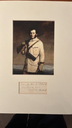 Item #021042 Portrait and signature of Admiral Sir Francis McClintock. Sir Francis McClintock