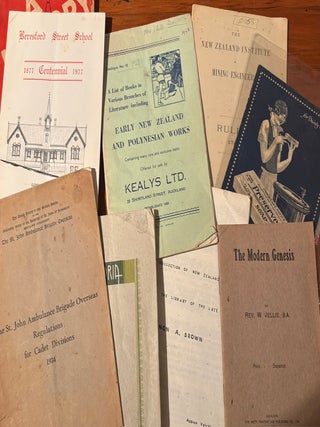 Auckland booklets and ephemera
