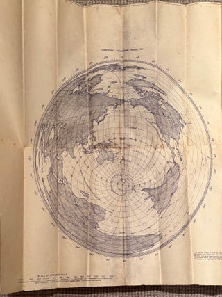 Item #021064 Equidistant Azimuthal Projection, New Zealand. Wellington
